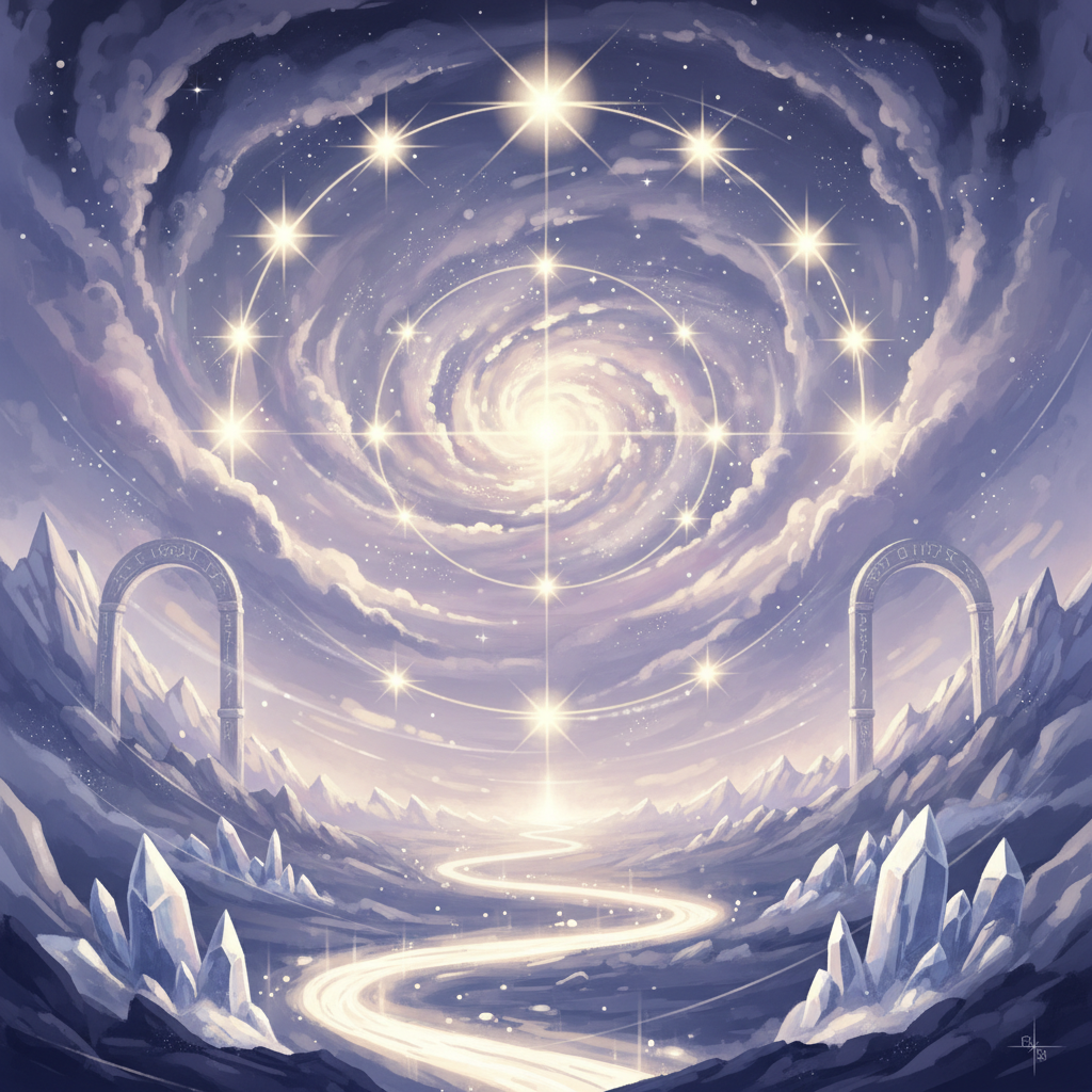 What Does Your Ninth House Reveal About Your Quest for Truth? — soft cosmic illustration